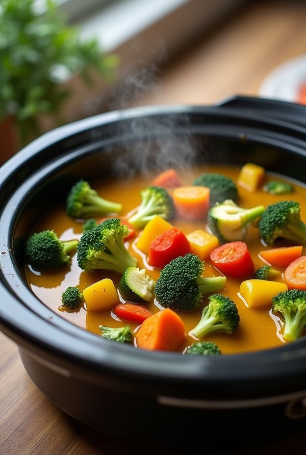 Crockpot Detox: Easy Vegetable Curry to Boost Your Nutrition